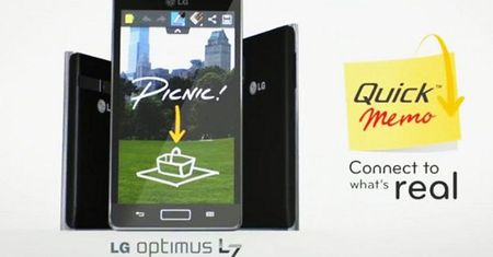 Funkcja QuickMemo trafia do smartfonów LG serii L