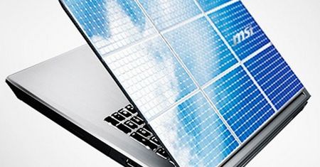 Samoładujący się notebook: MSI PE70 z wbudowaną baterią słoneczną