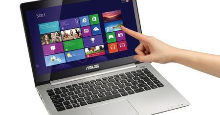 Asus VivoBook S400 - 14-calowy, dotykowy notebook z Windows 8
