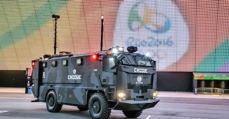 Najbezpieczniejszy w swojej klasie - opancerzony Plasan Guarder pomagał zapewnić bezpieczeństwo podczas igrzysk w Rio