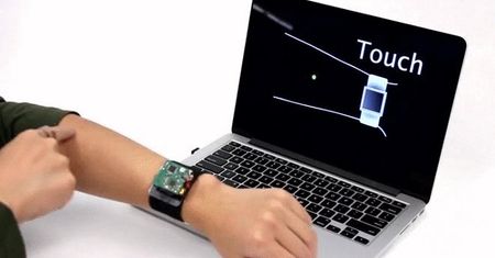 SkinTrack: Skóra jako dotykowy interface