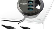 Zwiększ ilość portów USB w... biurku
