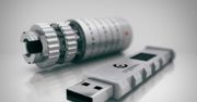 Pendrive w krypteksie rodem z "Kodu Leonarda da Vinci"