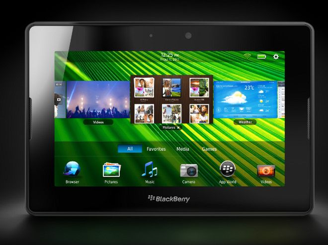 Test tabletu BlackBerry PlayBook