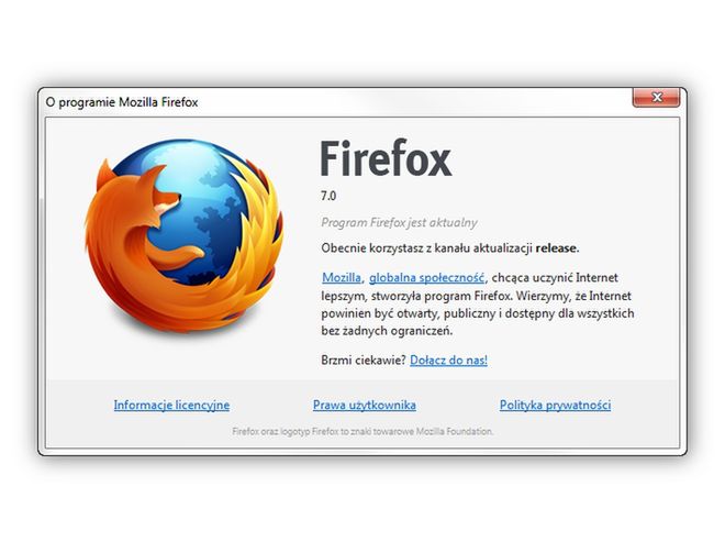 Firefox 7.0 - lepsza wydajność i mniejsze zużycie RAM-ul