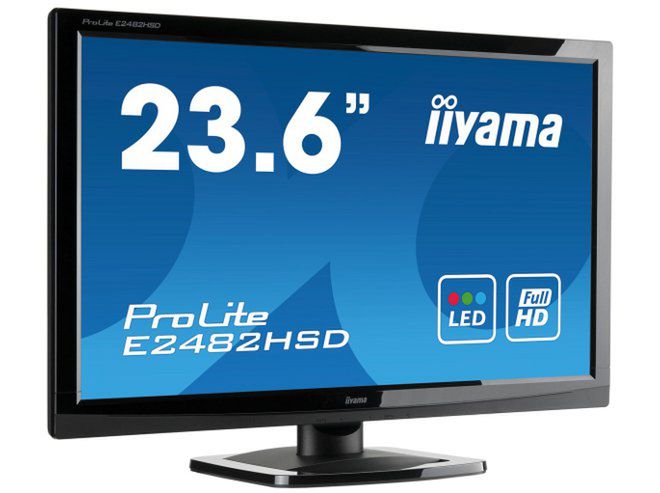 Dwa nowe monitory iiyama Full HD - E2382HSD i E2482HSD
