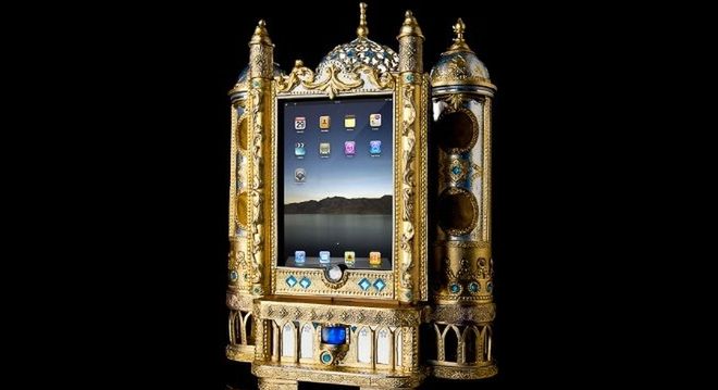 Ołtarz na iPada dla prawdziwych fanatyków Apple