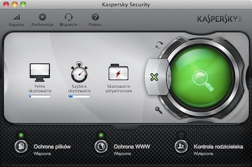 Kaspersky w wersji dla komputerów Mac