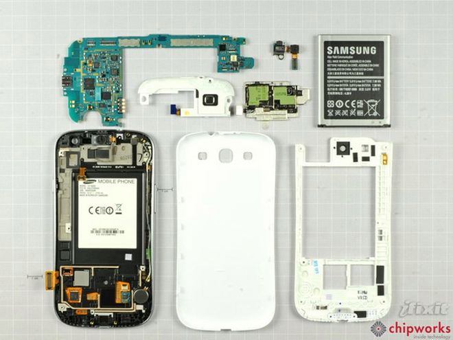 Galaxy S III rozłożony na części - ma ten sam aparat co iPhone 4S!