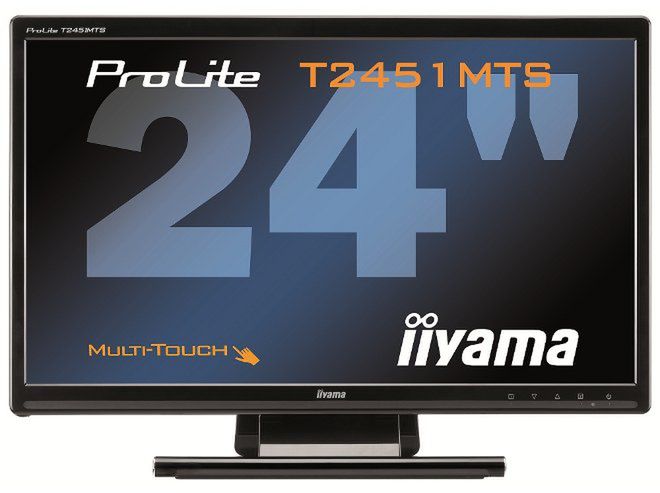 Nowy monitor dotykowy iiyama T2451MTS z multi-touch
