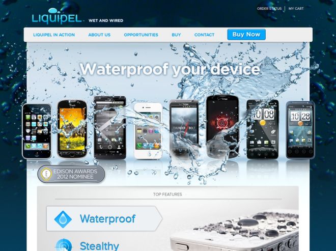 CES 2012: Spraw, by twój telefon stał się wodoodporny