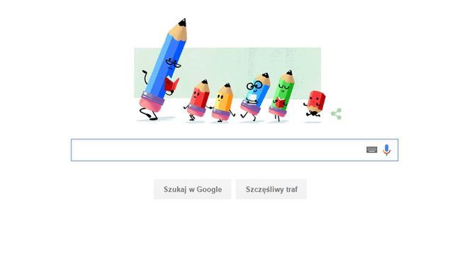 Dzień Edukacji Narodowej - Google Doodle świętuje