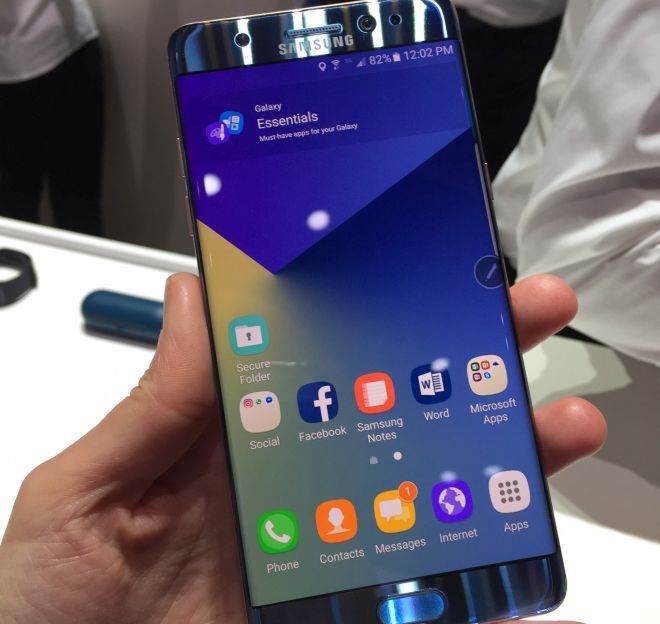 Samsung wstrzymuje produkcję Galaxy Note 7