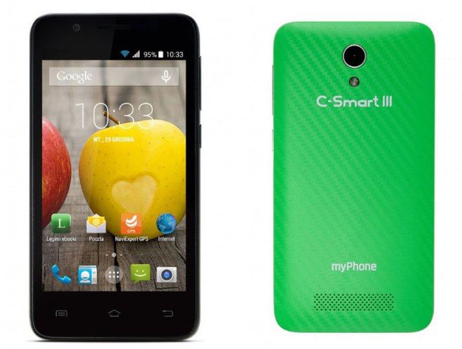 myPhone C-Smart III z kartą startową tuBiedronka za 199 zł