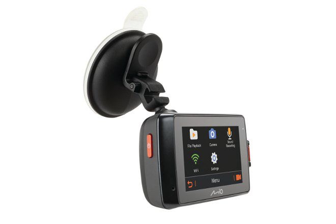 Wideorejestrator samochodowy z Wi-Fi i GPS od Mio