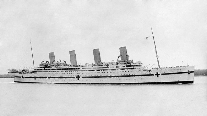 Katastrofa bliźniaczego okrętu Titanica - HMHS Britannic