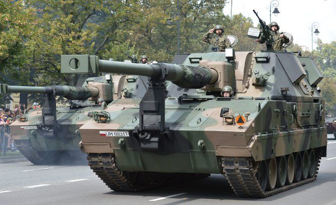 Jedna z najpotężniejszych broni polskiej armii - haubica KRAB