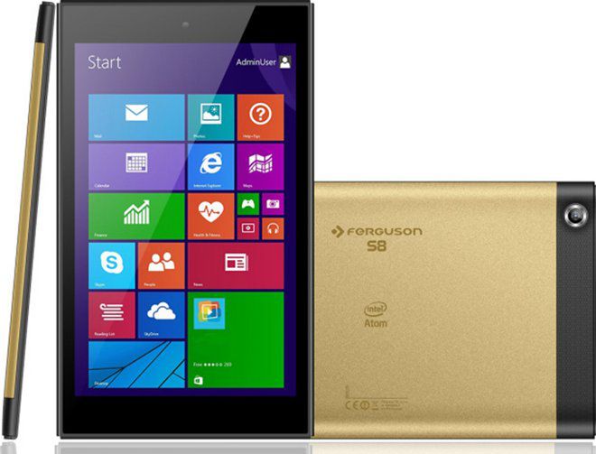 Ferguson S8 - Tablet z Windowsem, Office 365 i klawiaturą w zestawie