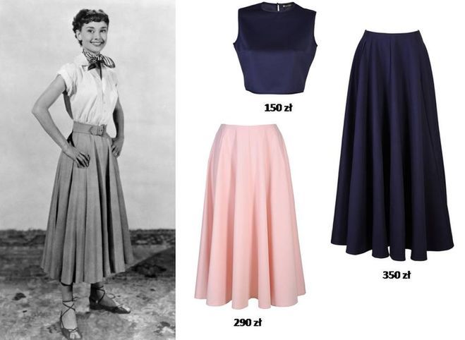 Moda w stylu lat 50. Wyglądaj jak Audrey Hepburn, Brigitte Bardot, czy Marylin Monroe
