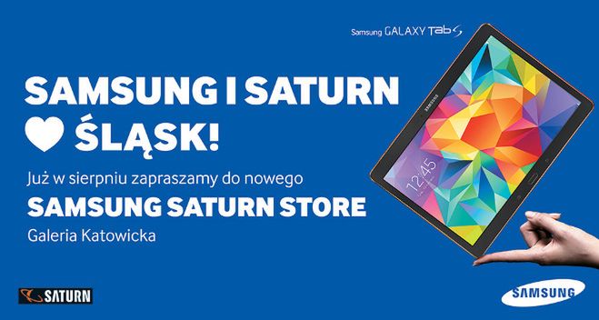 Specjalistyczny Samsung Saturn Store pojawi się w Katowicach