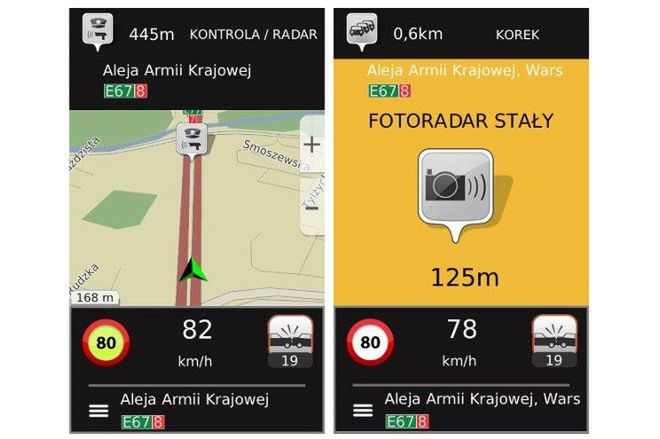 RadarSTOP ostrzeże kierowcę przed fotoradarami i policją
