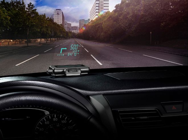 Garmin HUD - nawigacja z przedniej szyby samochodu