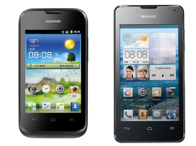 Dwa tanie smartfony Huawei Ascend Y210 i Ascend Y300