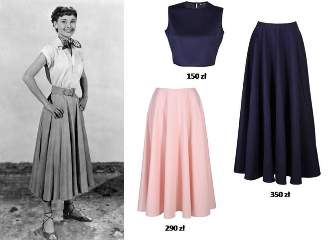 Moda w stylu lat 50. Wyglądaj jak Audrey Hepburn, Brigitte Bardot, czy Marylin Monroe