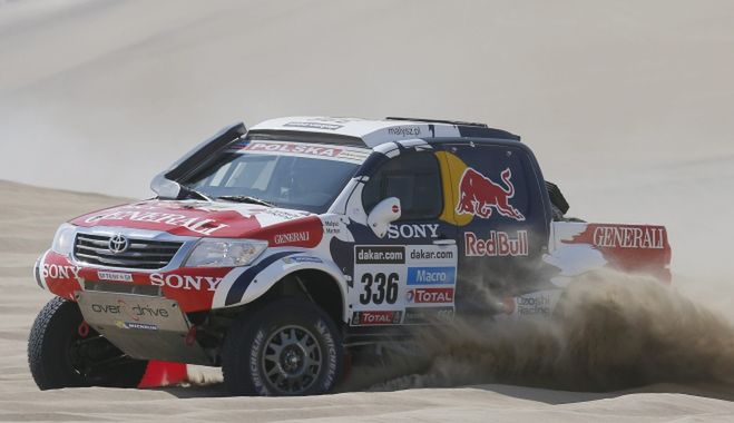 Rajd Dakar: Małysz i Marton pną się w klasyfikacji