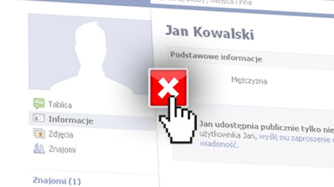 jak usunąć fb