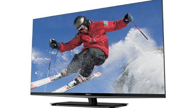 Toshiba 7200 - telewizor 3D LED bez ramki wokół ekranu