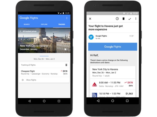 Google flights