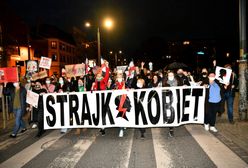 Strajk Kobiet we Wrocławiu. Mężczyzna popchnął dziennikarkę. Jest pierwszy zatrzymany