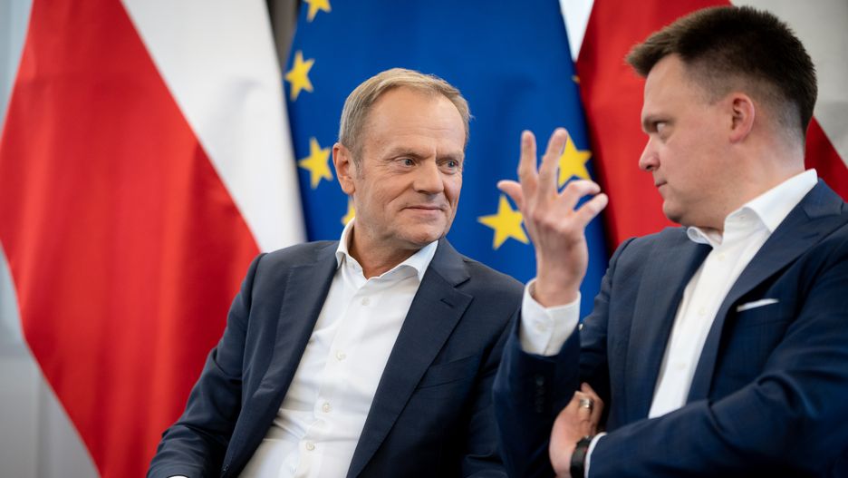 Donald Tusk, Szymon Hołownia