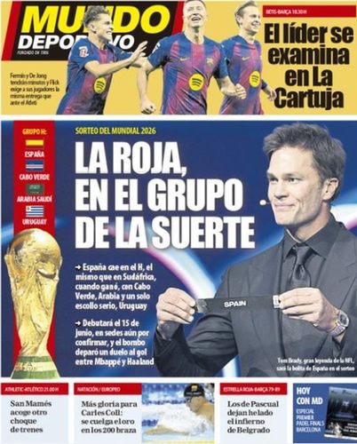 Okładka "Mundo Deportivo"