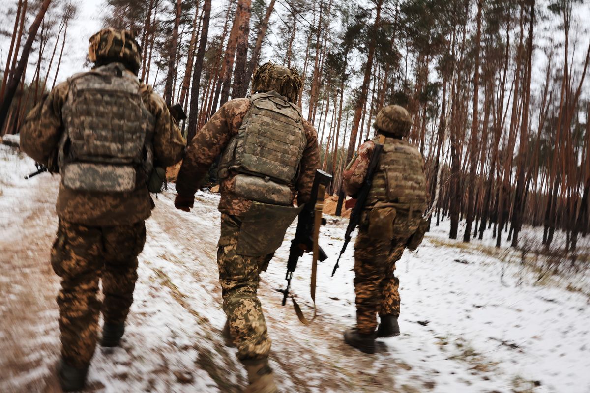 Ukraińscy żołnierze 