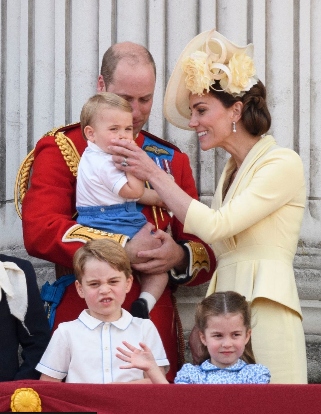 Księżna Kate z rodziną