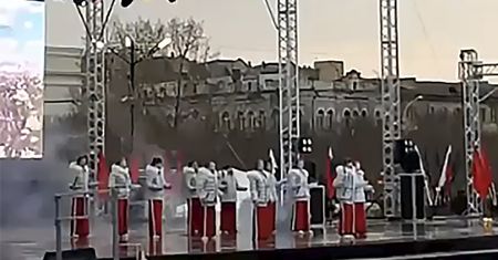 Wideo z Rosji niepokoi. O tym śpiewały dzieci