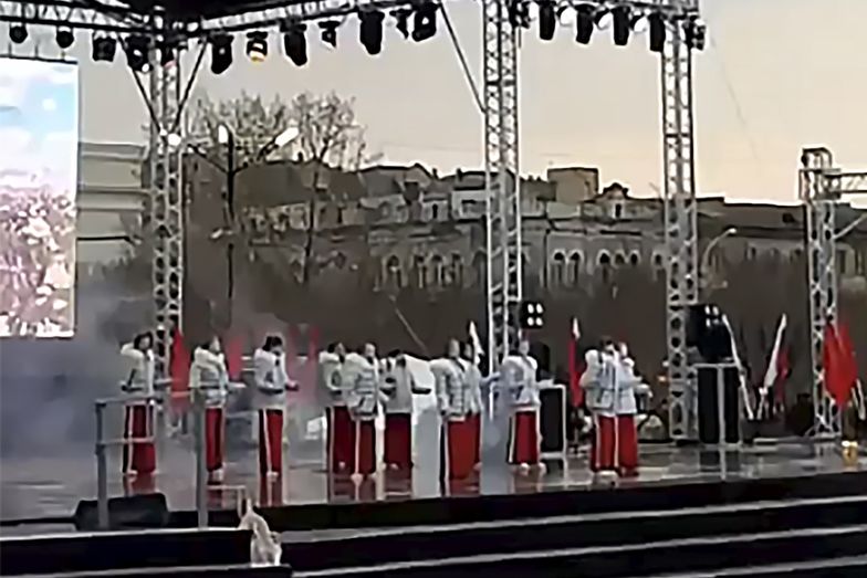 Wideo z Rosji niepokoi. O tym śpiewały dzieci