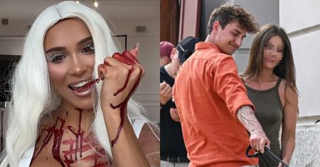 Halloweenowa Natsu GROZI Dubielowi i jego nowej dziewczynie? "Marcin już w strachu!" (WIDEO)