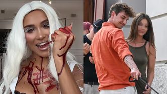 Halloweenowa Natsu GROZI Dubielowi i jego nowej dziewczynie? "Marcin już w strachu!" (WIDEO)