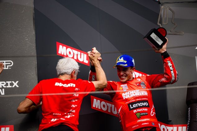 Marquez wrócił na szczyt dzięki motocyklowi Ducati