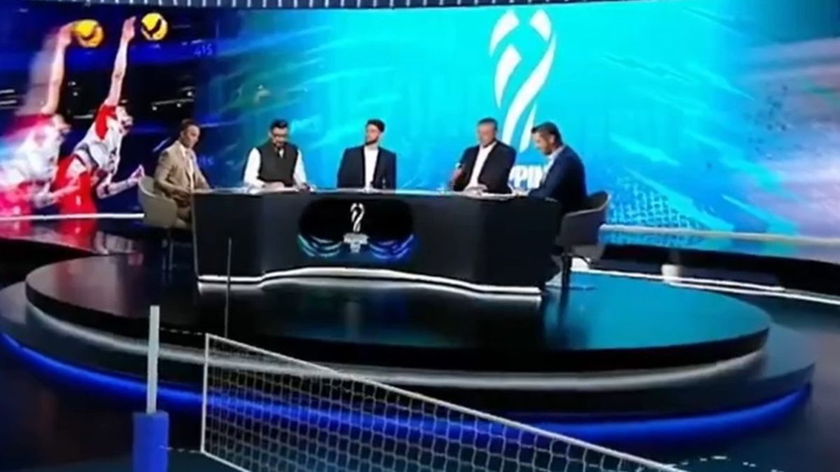 Twitter / wpadka Jerzego Mielewskiego w studiu Polsatu