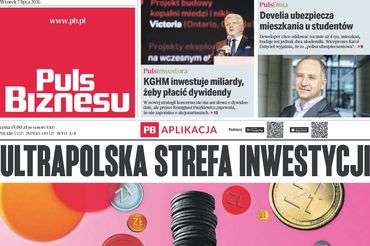Okładka "Pulsu Biznesu"