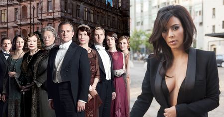 Kim Kardashian chce zagrać w... "Downton Abbey"!