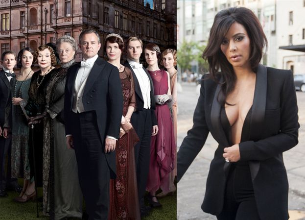 Kim Kardashian chce zagrać w... "Downton Abbey"!