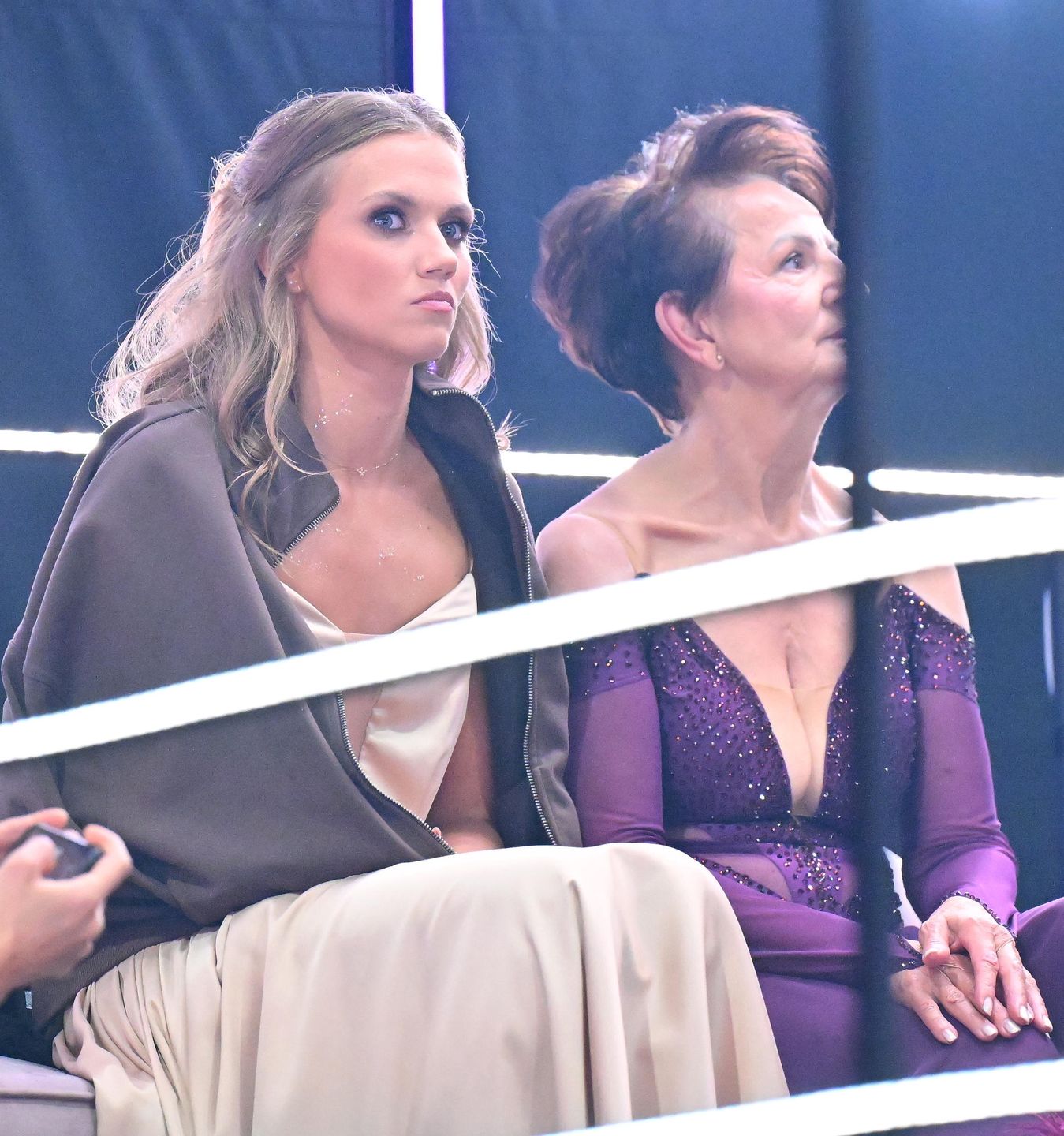 Agnieszka Kaczorowska z mamą Marcina Rogacewicza