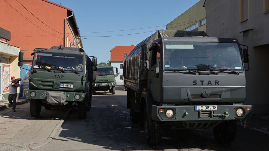 Służby w Lewinie Brzeskim (zdjęcie ilustracyjne)