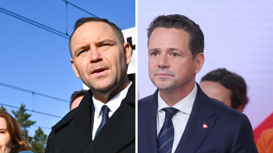 Karol Nawrocki i Rafał Trzaskowski