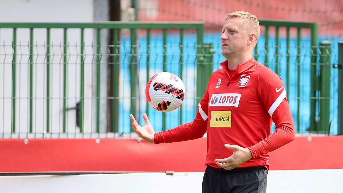 Warszawa, 02.06.2022. Piłkarz reprezentacji Polski Kamil Glik podczas treningu kadry w Warszawie, 2 bm. Polacy przygotowują się do meczu Ligi Narodów z Belgią, który odbędzie się 8 bm. w Brukseli. (gj) PAP/Leszek Szymański